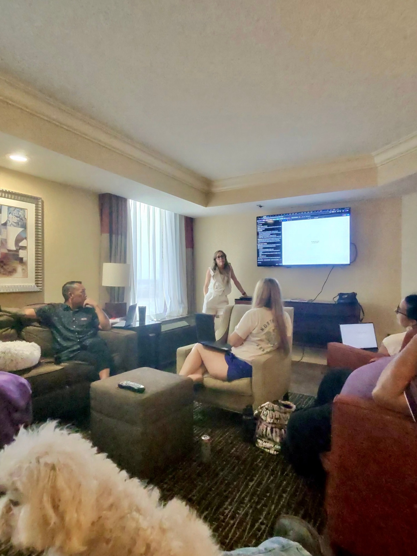 Kha Ly leading AI MasterClass Day 1 training session, Rosen Centre Hotel, Orlando