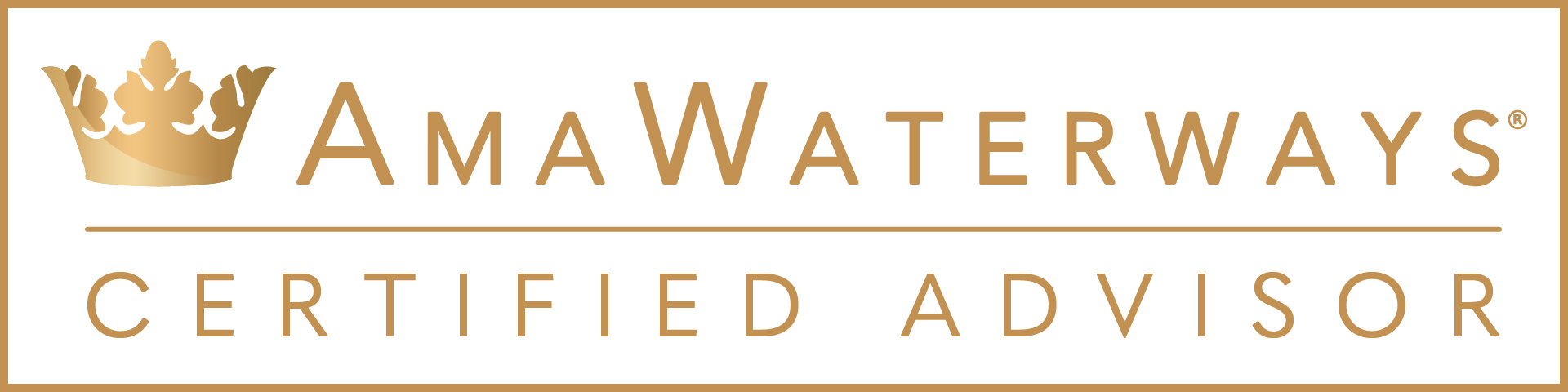 AmaWaterways certification badge