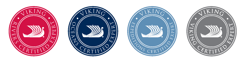 Viking River Cruises certification badge
